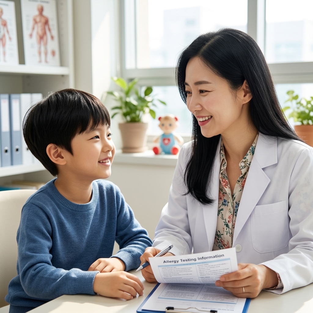 알레르기검사 어린이도 알레르기검사를 받을 수 있나요?