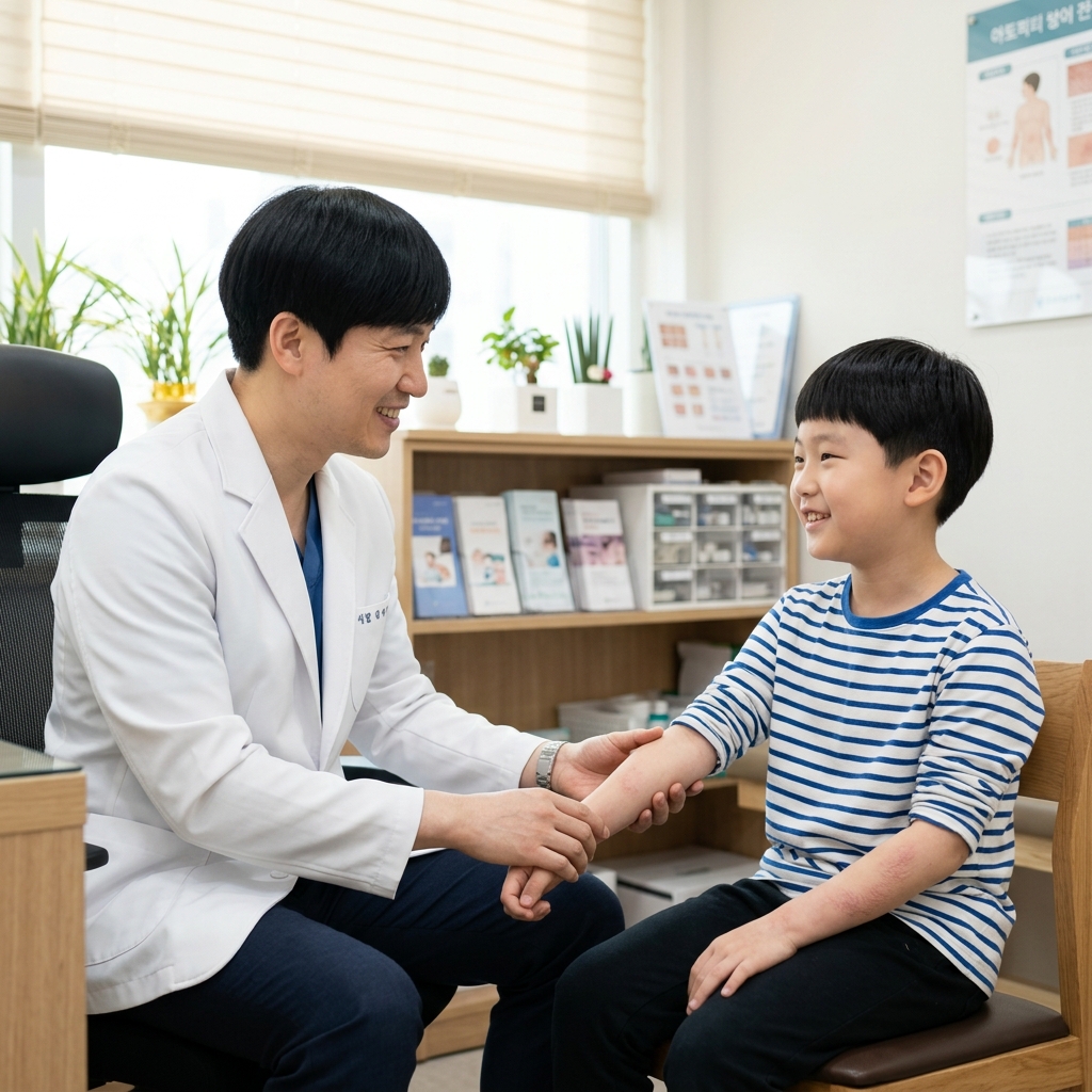 Read more about the article 아토피 치료를 연세아이웰소아과에서 받으면 효과적인가요?