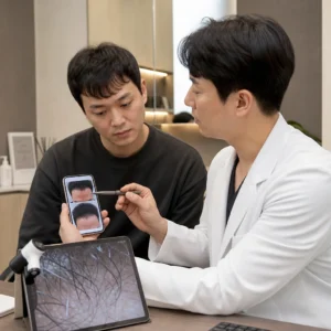 수원탈모 M자 진행이 의심되면 수원 탈모 진료에서 약을 바로 시작하나요?
