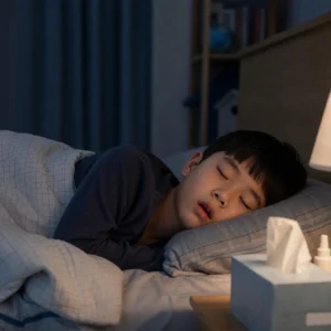 알레르기비염 아이가 밤에 입으로 숨 쉬면 알레르기비염 때문일까요?